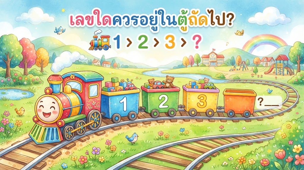 ภาพปกเกม รถไฟตัวเลข