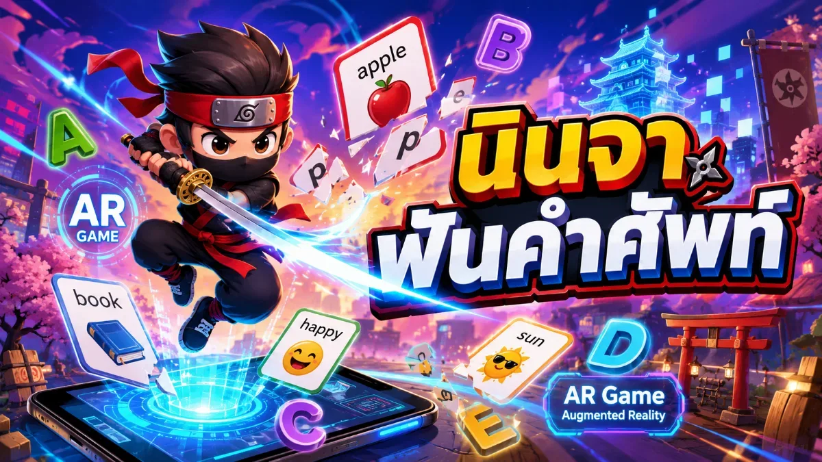 ภาพปกเกม นินจาฟันคำศัพท์